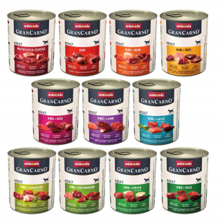 Konzervy mokré krmivo pre psa - Animonda Grancarno Mix 24x800g