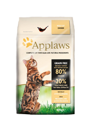 Granule pre mačky - Apppaws Cat Chicken 2 kg