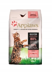 Granule pre mačky - Apppaws Cat Chicken a Salmon Food pre mačku 7,5 kg
