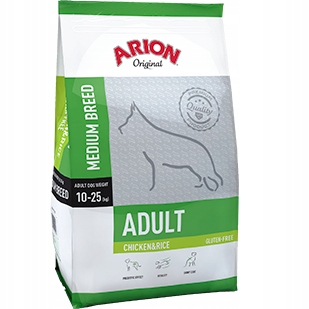 Suché krmivo pre psy granule - Arion pre dospelých stredné plemeno kuracie mäso 12 kg