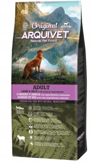 ARQUIVET SUCHÉ KRMIVO PRE PSOV JAHŇACIA S RYŽOU 12KG