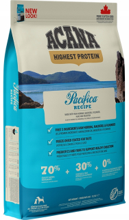 Suché krmivo pre psy granule - Acana Pacifica dospelý pes 6 kg + extra zadarmo
