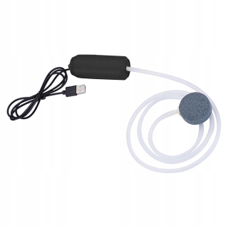 Vzduchovací kompresor do akvária - Vzduchové čerpadlo USB kyslík s zavesením