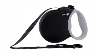 Vodítko, postroj pre mačku - Alcott Automatické lanyard 5m čierne s až 20kg