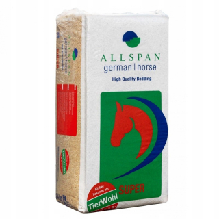 Krmivo pre papagáje - Allspan - substrát pre hady, Tierwahl koní 24 kg
