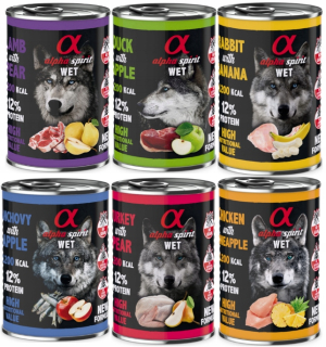 Konzervy mokré krmivo pre psa - Statočný pes pre psa jahňa 2 kg