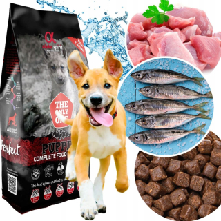 Suché krmivo pre psy granule - Alpha Spirit Puppies pre šteniatka budú polo -nádherné 12 kg