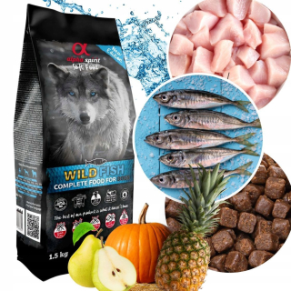 Krmivo pre psy - Alpha Spirit Will Semi -Beauty Food Food 1,5 kg