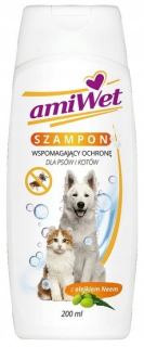 Amiverový šampón vystraší blchy a kliešte pre