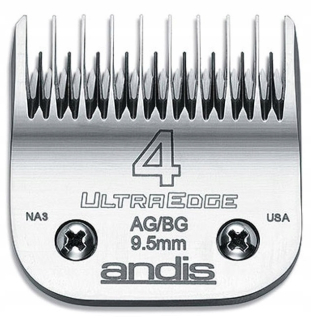 Strojček na strihanie psov - Andis UltraTeedge č. 4 Hodnotenie Blade 9,5 mm