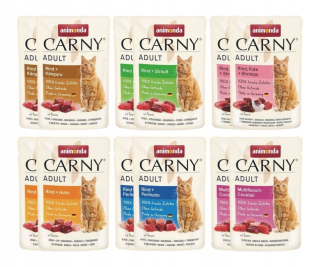 Krmivo pre mačky - Animonda Carny Adult Mix Flavors 12x85g