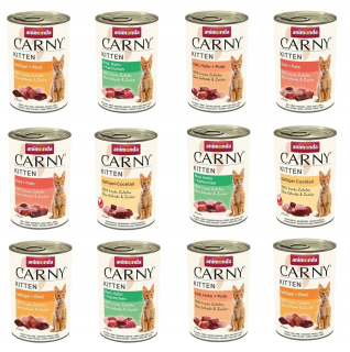Animonda Carny Kitten Mix príchutí 12x 400g