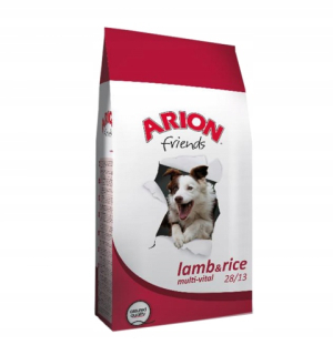 Suché krmivo pre psy granule - Arion Friends Lamb & Rice Multi-Vital 28/13 15 kg