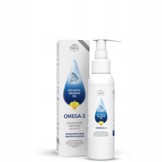 Vitamíny pre mačky - Atlantický lososový olej - Lososový olej 100 ml pokušenia