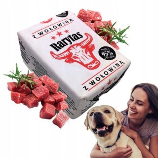 NOVINKA! BARF mäso hovädzie/wp. mrazené - sada 10 kg