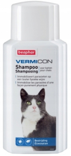 Šampón pre mačky Vermicon pre blchy 200 ml