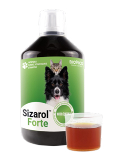Doplnky stravy pre mačky a psy Sizarol tekutý 250 ml 325 g
