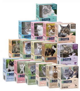 BOZITA KRMIVO PRE MAČKY BALENIE 32x370g MIX CHUTÍ