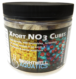 Filtračná náplň pre akvária - Brightwell Aquatics Xport No3 Cubes 500 ml Príspevok