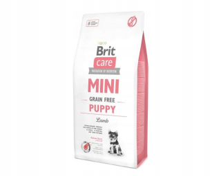 Suché krmivo pre psy granule - Brit Care Mini Grain Free Puppy Lamb 2kg