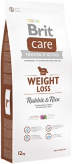 Krmivo pre psy - Brit starostlivosť Hmotnosť Strata Rabbit & Rice 12 kg