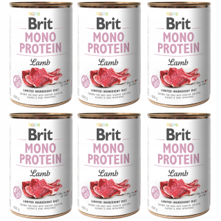 Brit Mono Protein mokré krmivo jahňacie 400 g