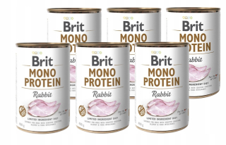 Brit Mono Protein Rabbit 6 x 400 g