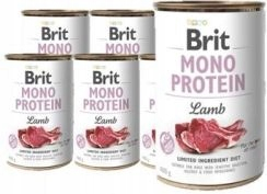 Brit MONO PROTEIN Jahňacie mäso 12x400g