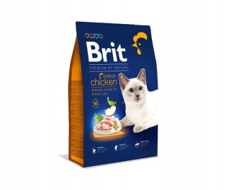 BRIT PREMIUM BY NATURE VNÚTORNÁ KURČA MAČKA 8 KG