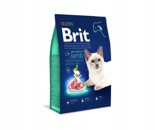 BRIT Dry Premium Sensitive krmivo s jahňacinou 8 kg