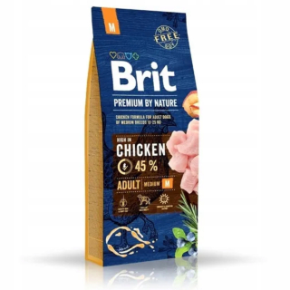 Suché krmivo pre psy granule - Prémia brit od Nature Karma Adult M médium 15 kg