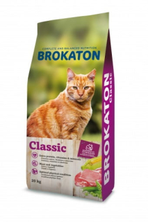 Krmivo pre mačky - Brokaton Cat Classic 20kg