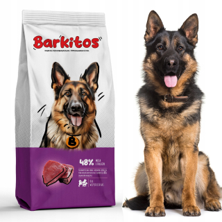 Barkitos suché krmivo pre hovädzie mäso 18 kg