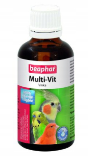 Krmivo pre papagáje - BEAFAR VINKA 50 ml vitamínovej prípravky na vtáky