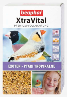 Krmivo pre papagáje - BEAFAR XTRAVIGAL BIRDS Tropický parlament pre papagáje