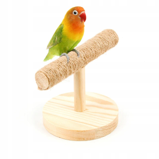 Hračky pre exotické vtáctvo - Trixie żerdka String Swing for Birds 66 cm 5161