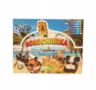 Exotická čokoládová skrinka 12 banka pre hlodavce králik
