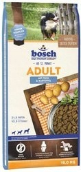 Suché krmivo pre psy granule - Bosch dospelých zemiakových rybích zemiakov 15 kg