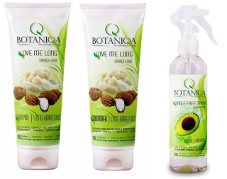 Botaniqa Love Me Long šampón sprej spletená kondicionér
