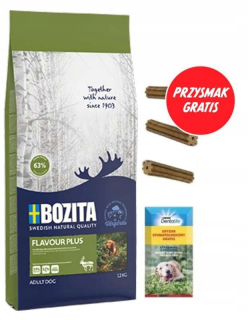 Suché krmivo pre psy granule - Bozita príchuť plus 12 kg