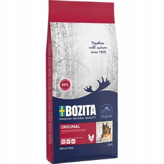 Suché krmivo pre psy granule - Bozita originálne kuracie mäso 12 kg
