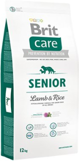 Krmivo pre psy - Brit Care Senior Lamb & Rice 12kg