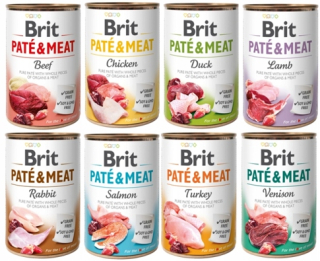 Krmivo pre psy - Brit Pate & Mäso Mix Flavors 24x400g Rýchla výška.