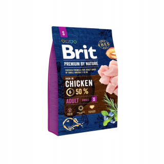 Suché krmivo pre psy granule - Prémia brit od prírody dospelý malý s 3 kg