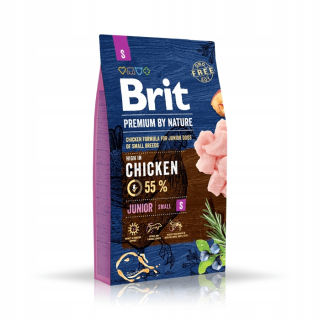 Suché krmivo pre psy granule - Brit Premium od Nature Junior Small S 8kg