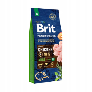 Suché krmivo pre psy granule - Prémia brit od prírody dospelý xl 15 kg