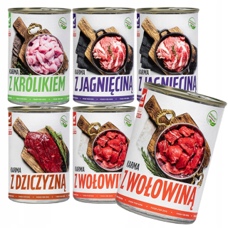 Konzervy mokré krmivo pre psa - Bult TUF TUF Wet Dog Trial Balíček 6x800g