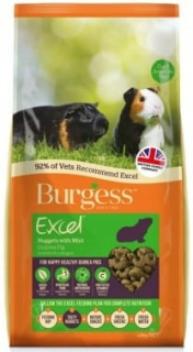 Burges Excel Guinea Pig s mätou 2 kg ošípaných