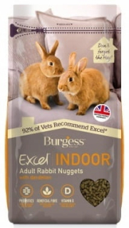 Burgess Excel Rabbit Indoor s púpavou