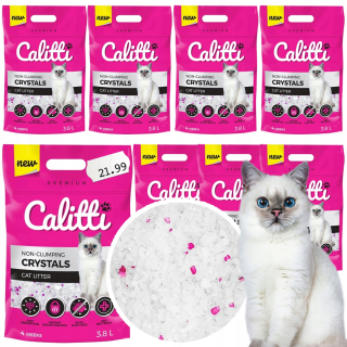 Calitti Crystal - 8x3,8 l Silikónový štrk